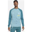 Tottenham Hotspur Academy Pro Men's Knit Football Jacket - Blue