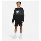 Nike Sportswear Older Kids' French Terry Tracksuit - Black