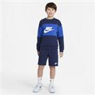 Nike Sportswear Older Kids' French Terry Tracksuit - Blue