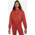 Nike Therma-FIT Women's 1/2-Zip Training Top - Red