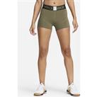 Nike Pro Women's Mid-Rise 8cm (approx.) Graphic Shorts - Green