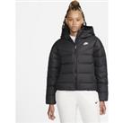 Nike Sportswear Storm-FIT Windrunner Women's Down Hooded Jacket - Black