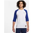 Nike SB Raglan Skate T-Shirt - White