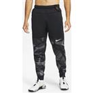 Nike Therma-FIT Men's Camo Tapered Training Trousers - Black