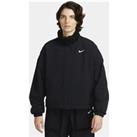 Nike Sportswear Essential Women's Woven Fleece-Lined Jacket - Black