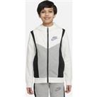 Nike Sportswear Older Kids' (Boys') Full-Zip Fleece Hoodie - Grey