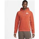 Nike Trail Mount Blanc Men's Pullover Trail Running Hoodie - Orange
