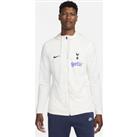 Tottenham Hotspur Strike Men's Nike Dri-FIT Hooded Football Tracksuit Jacket - White