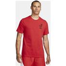 Nike Men's Basketball T-Shirt - Red