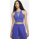 Nike Sportswear Women's Crop Dance Tank - Blue