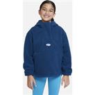 Nike Therma-FIT Icon Clash Older Kids' (Girls') 1/4-Zip Winterized Jacket - Blue