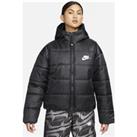 Nike Sportswear Therma-FIT Repel Women's Synthetic-Fill Hooded Jacket - Black