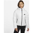 Nike Sportswear Therma-FIT Repel Women's Synthetic-Fill Hooded Jacket - White