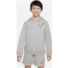 Nike Sportswear Older Kids' (Boys') Fleece Hoodie - Grey