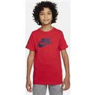 Nike Sportswear Repeat Older Kids' (Boys') T-Shirt - Red