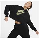 Nike Sportswear Women's Cropped Fleece Dance Hoodie - Black