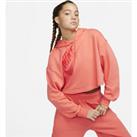 Nike Sportswear Women's Cropped Fleece Dance Hoodie - Orange