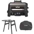 Ninja Woodfire Pro XL Electric BBQ Grill & Smoker with Stand & Cover