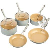 Ninja Extended Life Ceramic 5-Piece Frying Pan & Saucepan Set - CW95000EUUKDB