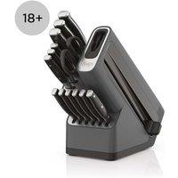 Ninja Foodi StaySharp Knife Block with Integrated Sharpener Deluxe 14-Piece Set K32014EUUK