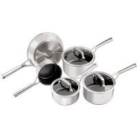 Ninja 5-Piece Pan Set - Stainless Steel with ZEROSTICK - C65000UK