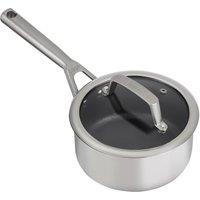 Ninja ZEROSTICK Stainless Steel 16cm Saucepan with Lid - C60216UK