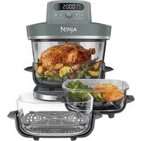 Ninja CRISPi PRO 7-in-1 Glass Air Fryer Family Set in Ash Grey | AS101UKGY38 | by SharkNinja