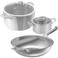 Ninja EverClad Stir & Simmer Set in Stainless Steel | C949BNDUK | by SharkNinja