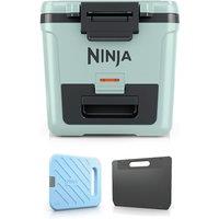 Ninja FrostVault 30QT/28L Wheeled Cooler with Dry Zone Seafoam Blue FB230UKMT