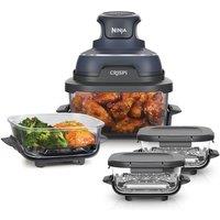 Ninja CRISPi 4-in-1 Portable Glass Air Fryer Meal Prep Set - Cyber Space