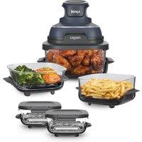 Ninja CRISPi 4-in-1 Portable Glass Air Fryer Flex Set - Cyber Space
