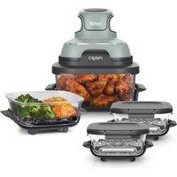 Ninja CRISPi 4-in-1 Portable Glass Air Fryer Meal Prep Set - Sage