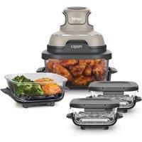 Ninja CRISPi 4-in-1 Portable Glass Air Fryer Meal Prep Set - Stone