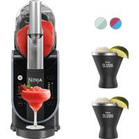 Ninja SLUSHi Frozen Drink Maker with 2-Pack Margarita Cups in Arctic Blue/Grey | FS301MRGBYO | by SharkNinja