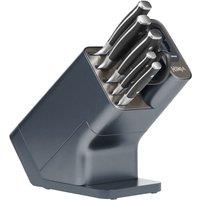 Ninja Foodi StaySharp Knife Block with Integrated Sharpener 6-Piece Set Cyber Space K32006UKCYD