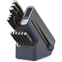 Ninja Foodi StaySharp Knife Block with Integrated Sharpener Deluxe 14-Piece Set - Cyber Space K32014UKCYD