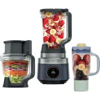 Ninja CrushBOSS 3-in-1 Kitchen System with Food Processor & Tumbler in Midnight Blue | LB401UKBL | by SharkNinja