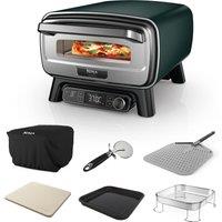 Ninja Artisan Electric Outdoor Pizza Oven & Air Fryer British Racing Green MO201UKDB