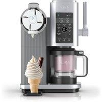 Ninja Swirl CREAMi - Soft Serve Ice Cream Maker - NC701UK Silver