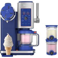 Ninja CREAMi Scoop & Swirl 13-in-1 Ice Cream and Soft Serve Maker in Luminous Blue | NC701UKBL1 | by SharkNinja