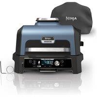 Ninja Woodfire Pro Connect XL Electric BBQ Grill & Smoker with Cover in Warm Black | OG903UK | by SharkNinja