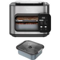 Ninja Combi 12-in-1 Multi-Cooker, Oven & Air Fryer with 4L Casserole Dish in Grey | SFP7CSBNDUK | by SharkNinja