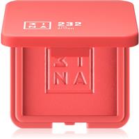 3INA The Blush compact blush shade 232 - Coral red, matte 7,5 g