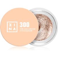 3INA The 24H Cream Eyeshadow creamy eyeshadow shade 300 Pink nude 3 ml