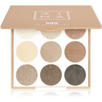 3INA The Color Palette eyeshadow palette shade 500 Multicolor 9 g