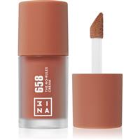 3INA The No-Rules Cream multi-purpose makeup for eyes, lips and face shade 658 - Light, neutral brown 8 ml