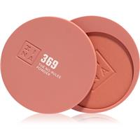 3INA The No-Rules Powder multi-purpose makeup for eyes, lips and face shade 369 - Peach pink, matte 8 g