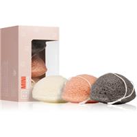 3INA Tools The Mini Konjacs gentle exfoliating sponge 3 pc