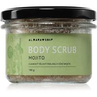 Almara Soap Body Scrub sugar body scrub for cellulite with aroma Mojito 180 g