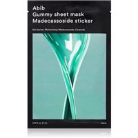 Abib Gummy Sheet Mask Madecassoside Sticker soothing sheet mask to strengthen the skin barrier 27 ml